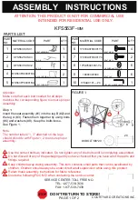 Preview for 1 page of Courtyard Creations KFS563F-WM Assembly Instructions