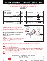 Preview for 3 page of Courtyard Creations KFS563F Assembly Instructions