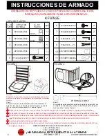 Предварительный просмотр 3 страницы Courtyard Creations KFS792E Assembly Instructions