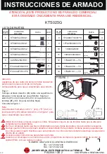 Preview for 3 page of Courtyard Creations KTS025G Assembly Instructions