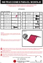 Preview for 3 page of Courtyard Creations KTS605S Assembly Instructions