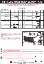 Предварительный просмотр 4 страницы Courtyard Creations KTS6918 Assembly Instructions Manual