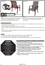 Preview for 2 page of Courtyard Creations KTS712G Assembly Instructions