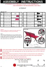 Preview for 1 page of Courtyard Creations KTS791F Assembly Instructions