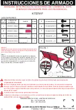 Preview for 3 page of Courtyard Creations KTS791F Assembly Instructions