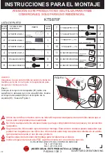 Предварительный просмотр 4 страницы Courtyard Creations KTS870F Assembly Instructions Manual