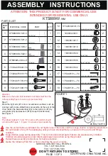 Courtyard Creations KTS889W-WM Assembly Instructions preview