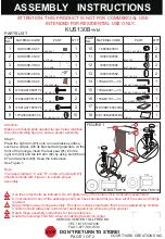 Preview for 1 page of Courtyard Creations KUS130B-WM Assembly Instructions