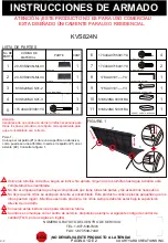 Preview for 3 page of Courtyard Creations KVS824N Assembly Instructions