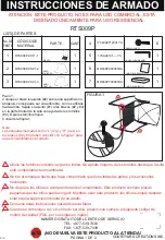 Предварительный просмотр 3 страницы Courtyard Creations RTS009P Assembly Instructions