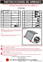 Предварительный просмотр 4 страницы Courtyard Creations RTS018M Assembly Instructions Manual