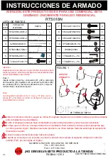 Preview for 4 page of Courtyard Creations RTS018N Assembly Instructions Manual