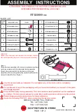 Preview for 1 page of Courtyard Creations RTS099W-WM Assembly Instructions