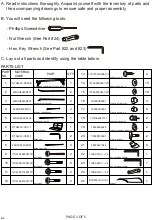 Предварительный просмотр 2 страницы Courtyard Creations RTS493C Assembly Instructions