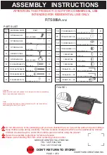 Courtyard Creations RTS889A-WM Assembly Instructions preview