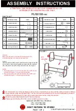 Courtyard Creations RUS0188-WM Assembly Instructions предпросмотр