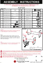 Preview for 1 page of Courtyard Creations RUS0238 Assembly Instructions Manual