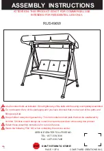 Предварительный просмотр 1 страницы Courtyard Creations RUS496W Assembly Instructions Manual