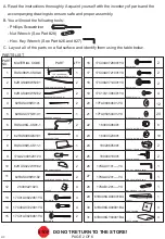 Preview for 2 page of Courtyard Creations RUS498G Assembly Instructions Manual