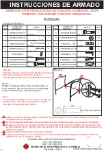 Предварительный просмотр 4 страницы Courtyard Creations RVS824V Assembly Instructions Manual