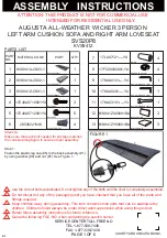 Preview for 1 page of Courtyard Creations SVS20P8 Assembly Instructions Manual