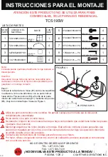 Preview for 3 page of Courtyard Creations TCS19SW Assembly Instructions