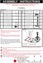 Preview for 1 page of Courtyard Creations TCS28SG Assembly Instructions