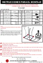 Предварительный просмотр 3 страницы Courtyard Creations TCS29SP Manual