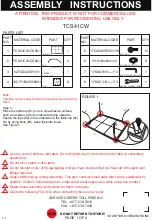 Courtyard Creations TCS41CW Assembly Instructions preview