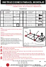 Preview for 3 page of Courtyard Creations TCS41CZ Assembly Instructions