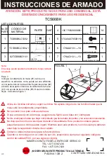 Preview for 3 page of Courtyard Creations TCS66BK Assembly Instructions