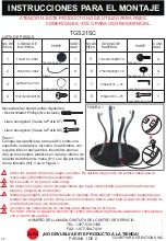 Предварительный просмотр 3 страницы Courtyard Creations TGS21SC Assembly Instructions