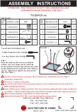 Preview for 1 page of Courtyard Creations TGS24CK-WM Assembly Instructions