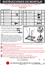 Preview for 3 page of Courtyard Creations TGS24CK Assembly Instructions