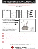 Предварительный просмотр 3 страницы Courtyard Creations TGS24SC Assembly Instructions