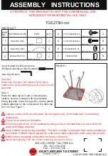 Courtyard Creations TGS27SH-WM Assembly Instructions preview