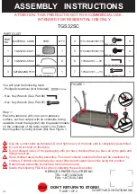 Courtyard Creations TGS32SC Assembly Instructions preview