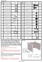 Предварительный просмотр 3 страницы Courtyard Creations TGS46GE Assembly Instructions Manual