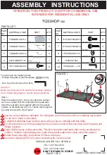 Предварительный просмотр 1 страницы Courtyard Creations TGS64DP-WM Assembly Instructions