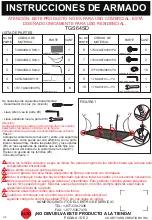 Preview for 3 page of Courtyard Creations TGS64SD Assembly Instructions