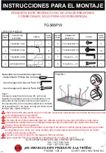 Предварительный просмотр 3 страницы Courtyard Creations TGS66PW Assembly Instructions