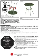 Preview for 2 page of Courtyard Creations TLS25CD-WM Assembly Instructions