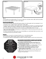 Предварительный просмотр 2 страницы Courtyard Creations TMS28JT Assembly Instructions