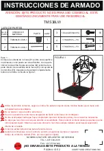 Предварительный просмотр 3 страницы Courtyard Creations TMS38LW Assembly Instructions