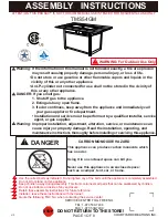 Courtyard Creations TMS54GM Assembly Instructions Manual предпросмотр