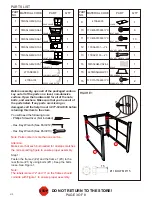 Предварительный просмотр 3 страницы Courtyard Creations TMS54GM Assembly Instructions Manual