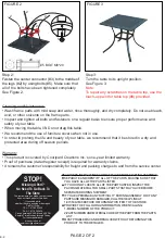 Предварительный просмотр 2 страницы Courtyard Creations TRS19SA Assembly Instructions