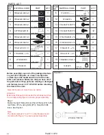 Предварительный просмотр 3 страницы Courtyard Creations TRS42GE Assembly Instructions Manual