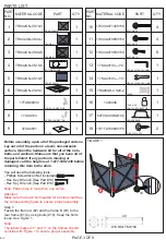 Предварительный просмотр 3 страницы Courtyard Creations TRS42GN Assembly Instructions Manual