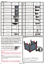 Предварительный просмотр 3 страницы Courtyard Creations TRS42GR Assembly Instructions Manual